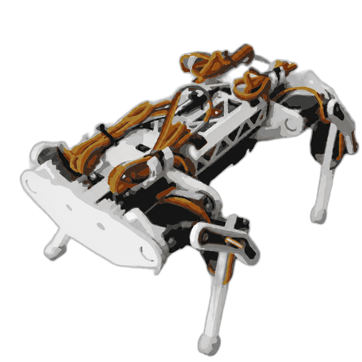 Programmierbarer Roboterhund aus dem Future Technologies Club